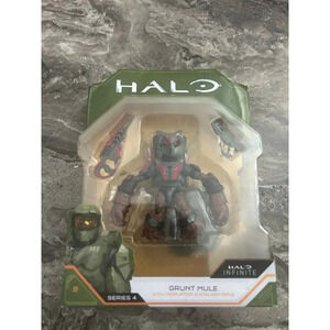 Jazwares HALO Infinite‎ Series 4 Grunt Mule with Disruptor and Stalker Rifle NEW